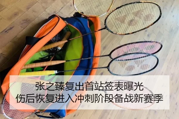 张之臻复出首站签表曝光 伤后恢复进入冲刺阶段备战新赛季